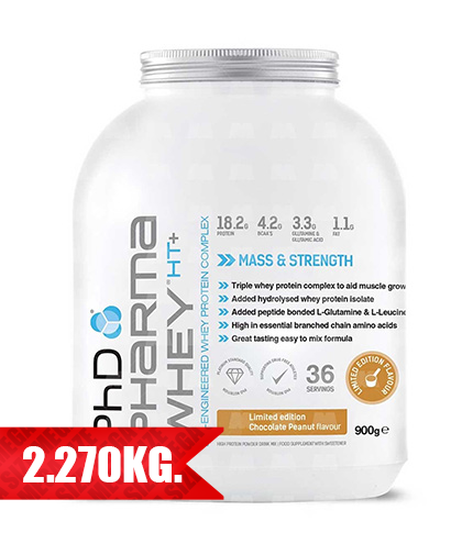 PhD Pharma Whey HT+   5 lb 2.270